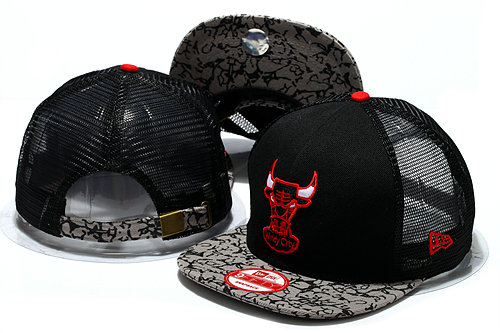 Chicago Bulls Mesh Snapback Hat YS1 0512
